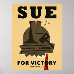 Póster poster "Demanda por victoria"