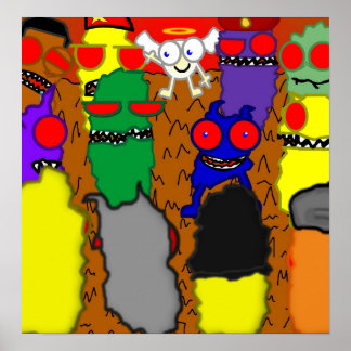 Póster Poster Demon Time Group