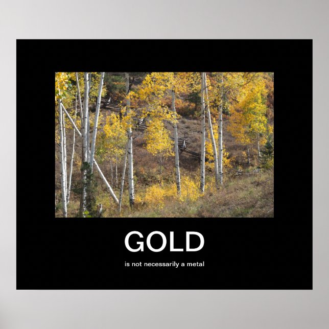 Póster Poster Demotivacional Otoño (Frente)