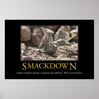 Póster Poster Demotivacional: Represión