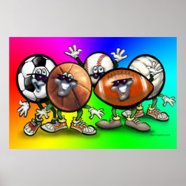 Póster Poster deportivo