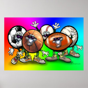 Póster Poster deportivo