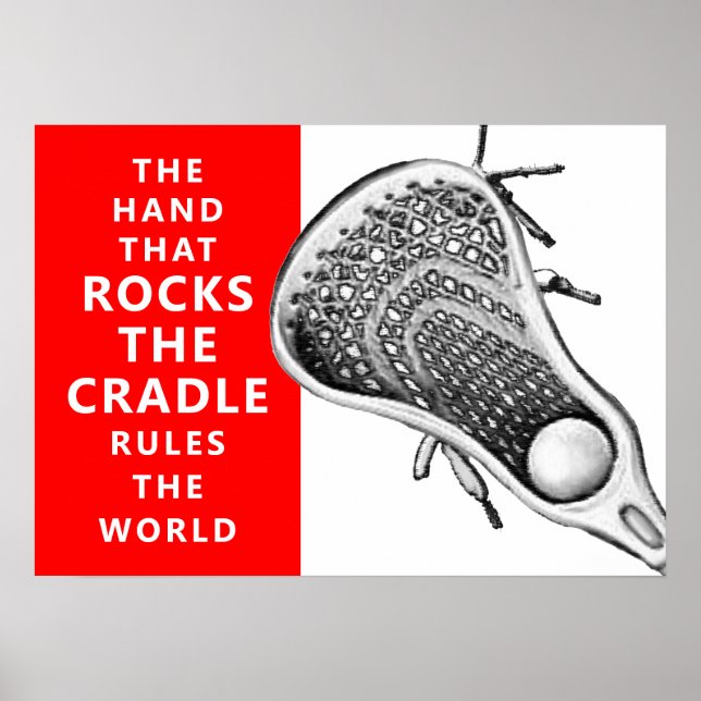 Póster Poster Deportivo Lacrosse (Frente)