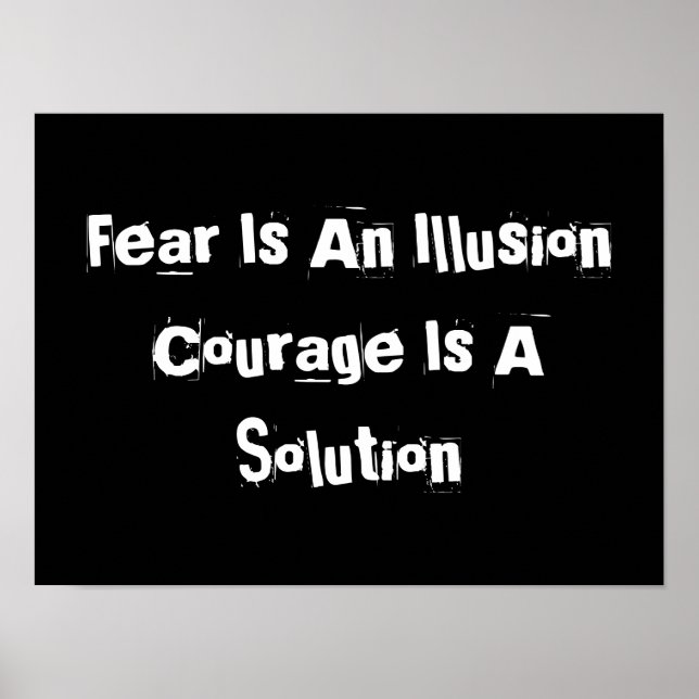 Póster Poster deportivo motivacional (Frente)