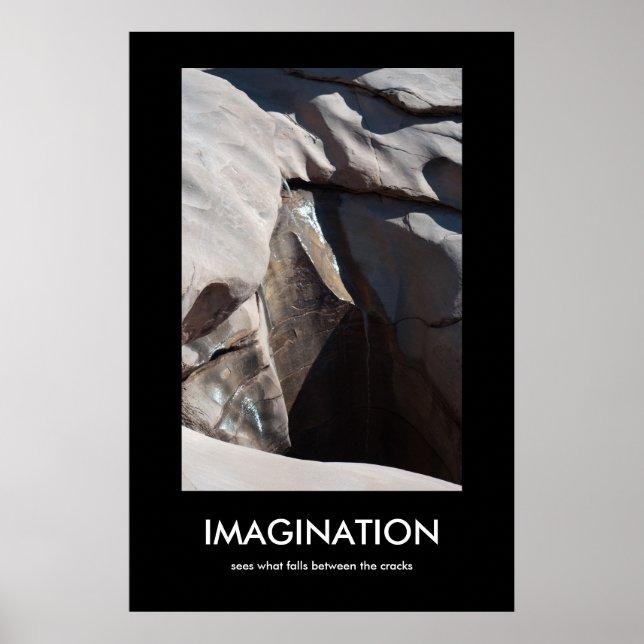 Póster POSTER desmotivacional de IMAGINACIÓN (Frente)