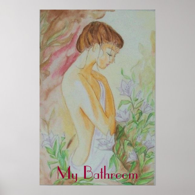 Póster Poster Después del baño (Frente)