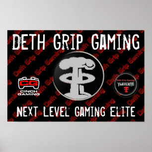 Póster Poster Deth Grip Gaming