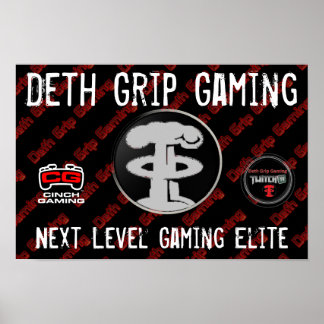 Póster Poster Deth Grip Gaming