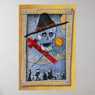 Póster Poster Dia De Muertos