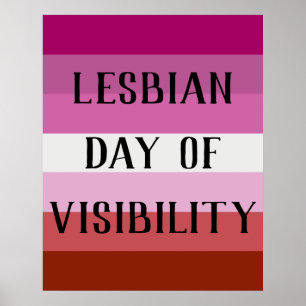 Póster Poster - Día de Visibilidad de Lesbianas