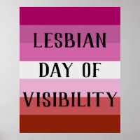 Poster - Día Internacional de la Lesbiana