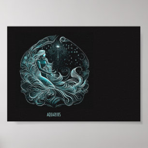 Póster Poster diseñado por Aquarius Astrology Star