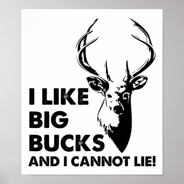 Póster Poster divertida de Big Bucks (Frente)