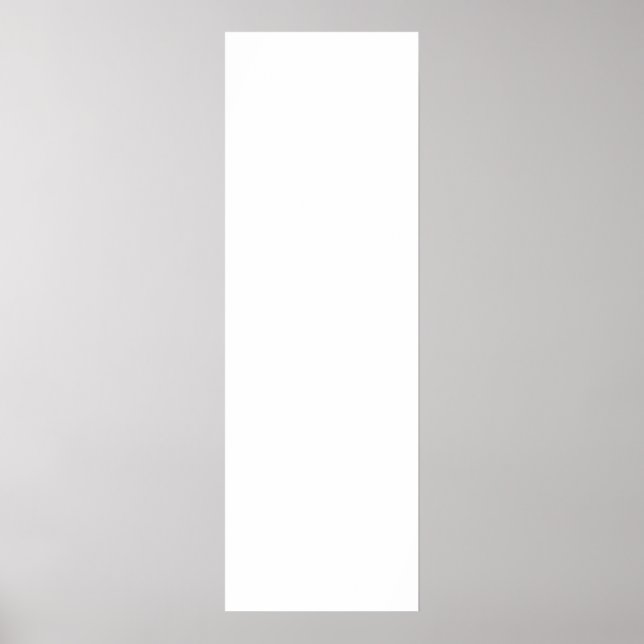 Póster poster DIY de 12 x 36" + IMÁGENES TAMAÑO DE TEXTO (Frente)
