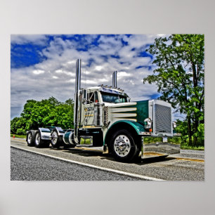 Póster Poster doble de D Peterbilt 379