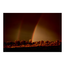 Poster doble de pared arcoiris