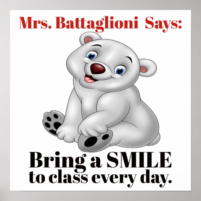 Póster Poster docente - tal como es o cambia el texto (Frente)