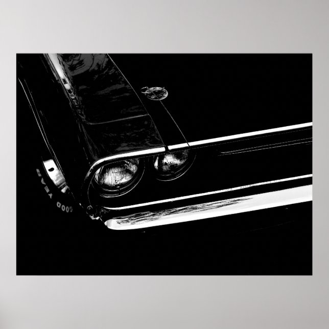 Póster Poster Dodge Challenger (Frente)
