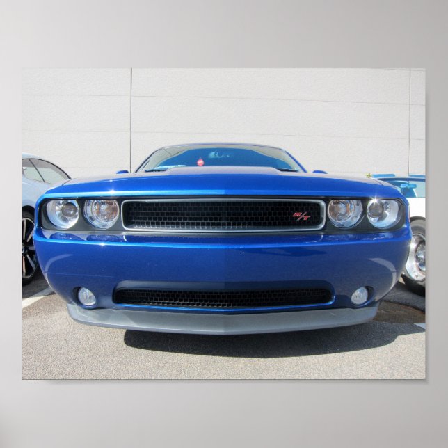 Póster Poster Dodge Challenger (Frente)