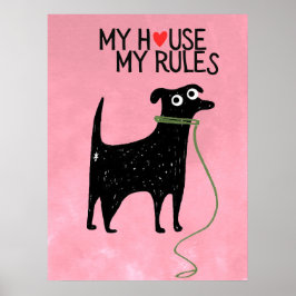 Póster Poster dog | Funny & decorative Poster