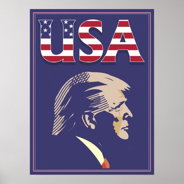 Póster Poster Donald Trump (Frente)