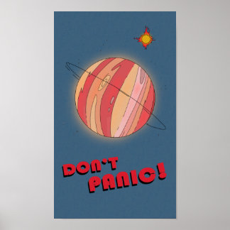 Póster Poster Don't Panic!