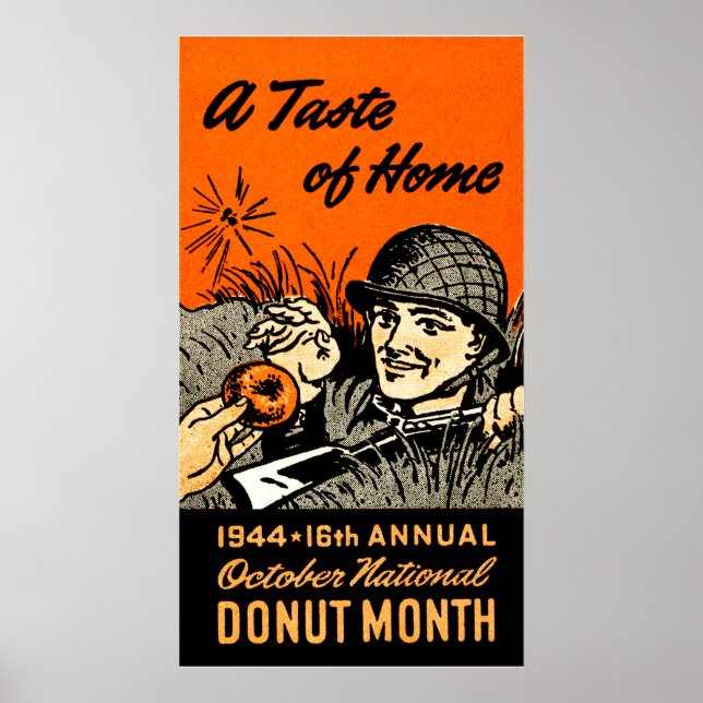 Póster poster Donut 1944 (Frente)