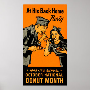 Póster poster Donut 1945
