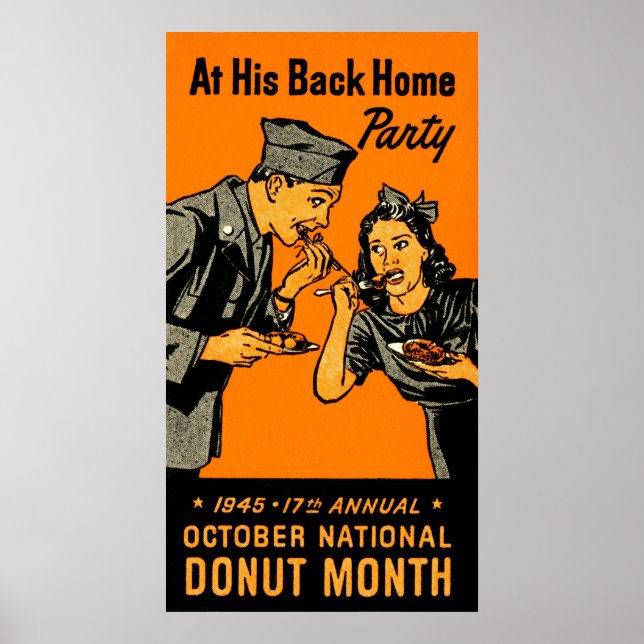 Póster poster Donut 1945 (Frente)