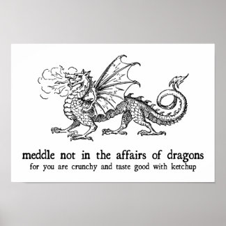 Póster Poster Dragon