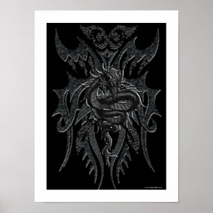 Póster Poster Dragón Celta