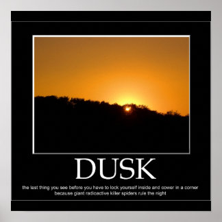 Póster Poster Dusk