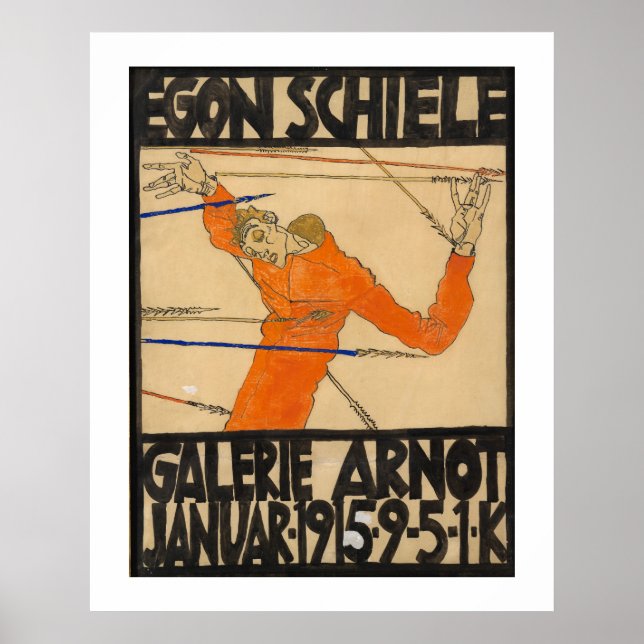 PÓSTER POSTER: EGON SCHIELE : 1914-1915 (Frente)