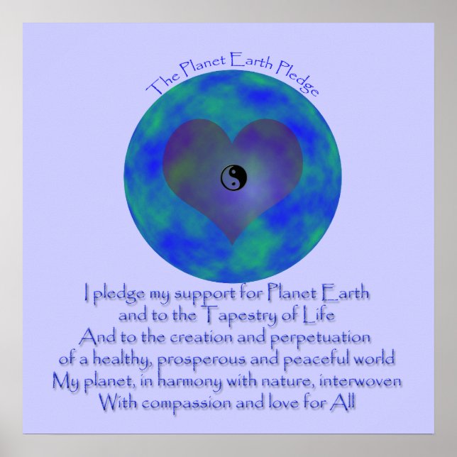 Póster Poster - El Compromiso Planeta Tierra (Frente)