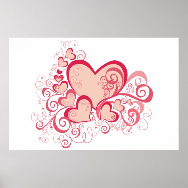 Póster Poster el día de San Valentín (Frente)