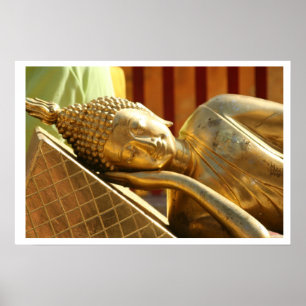 Póster Poster el dormir Buda