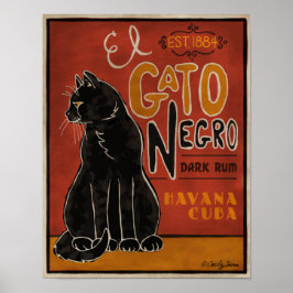Póster Poster El Gato Negro