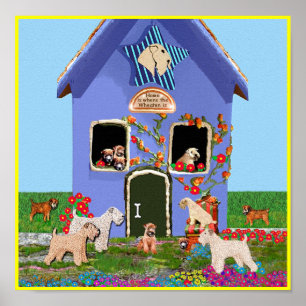 Póster Poster: El hogar es donde está el de trigo