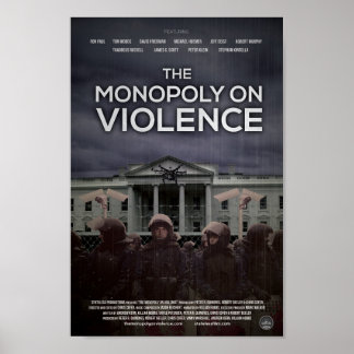 Póster poster "El monopolio de la violencia"
