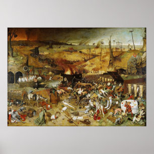 Póster Poster El triunfo de la muerte Pieter Brueghel