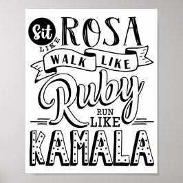 Póster Poster electoral de Kamala Harris