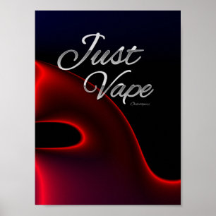 Póster Poster elegante de Vaping