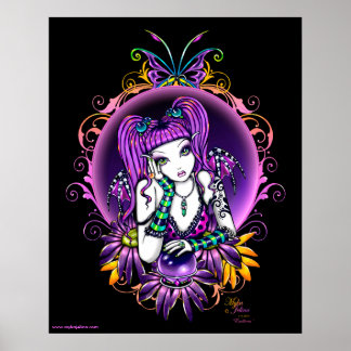 Póster Poster emiratí de hadas arcoiris