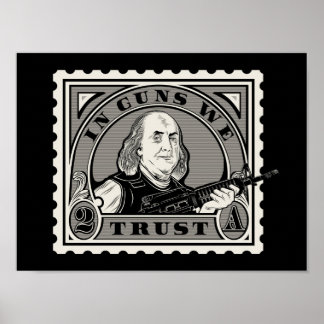 Póster poster "En armas confiamos"