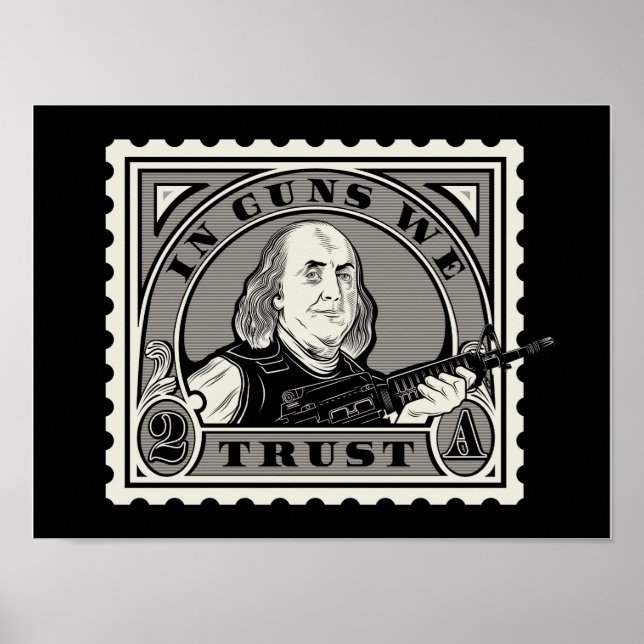 Póster poster "En armas confiamos" (Frente)