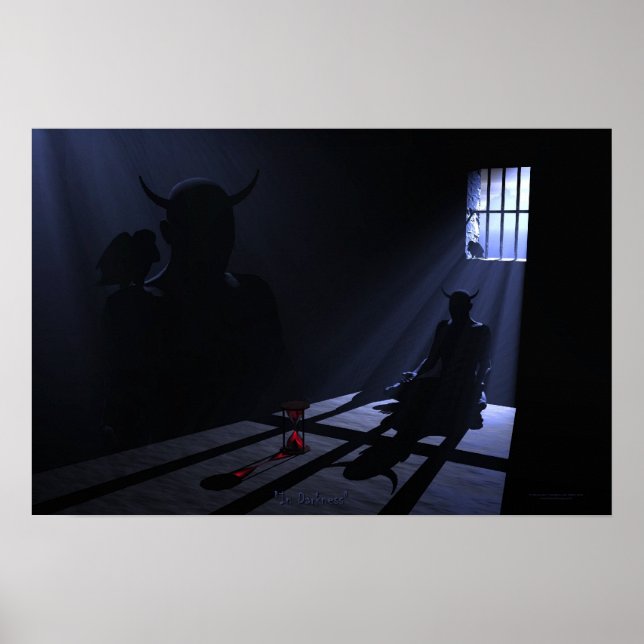 Póster poster "En la oscuridad" (Frente)