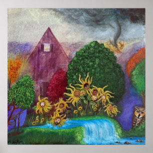 Póster Poster enterrado de la agonía