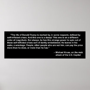 Póster Poster "Envalentonado oscuro"