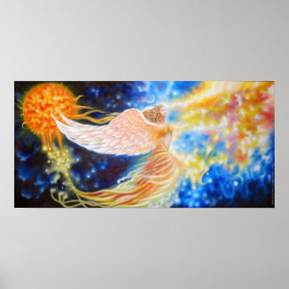 Póster Poster Envolée Flamboyante