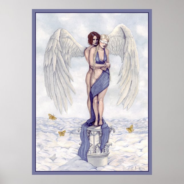 Póster Poster Eros Y Psyche (Frente)